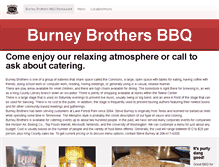 Tablet Screenshot of burneybrothers.com